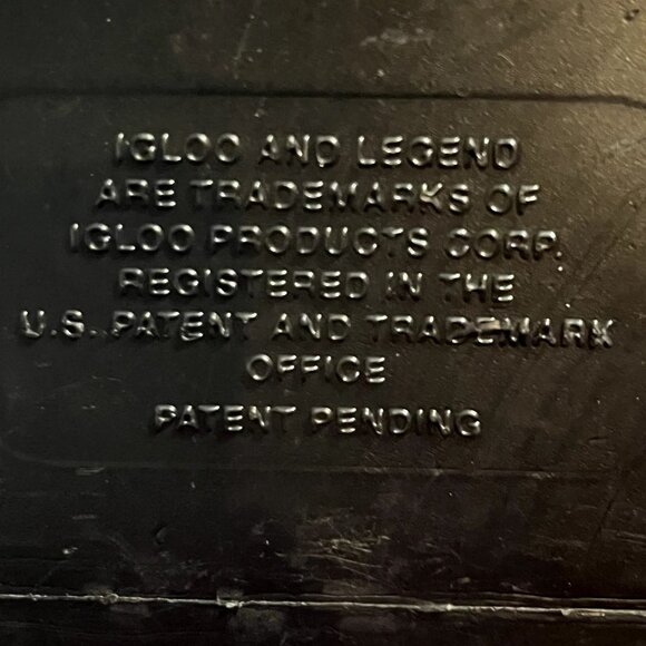 Vintage IGLOO DIE HARD Car Battery Ice Chest 6 Pack Cooler Lunch Box - Picture 13 of 15